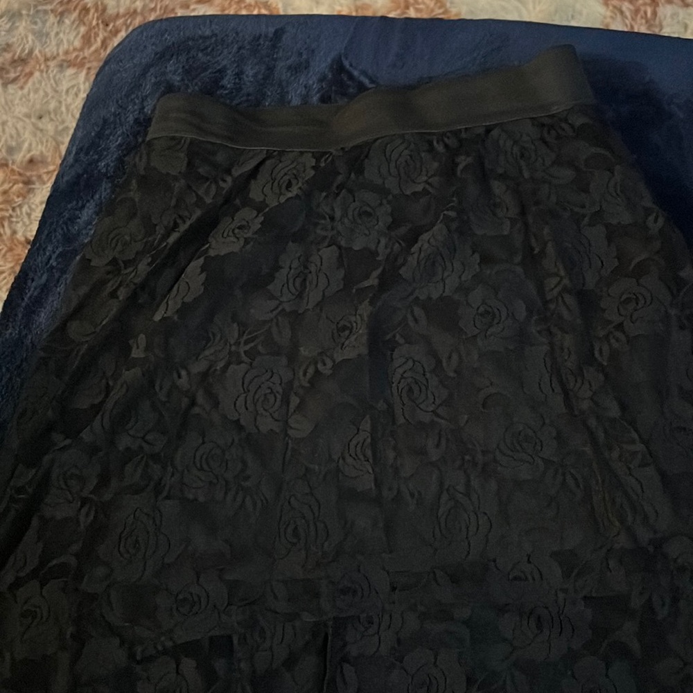 Sexy lace skirt